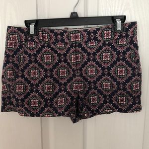 J. Crew chino printed shorts